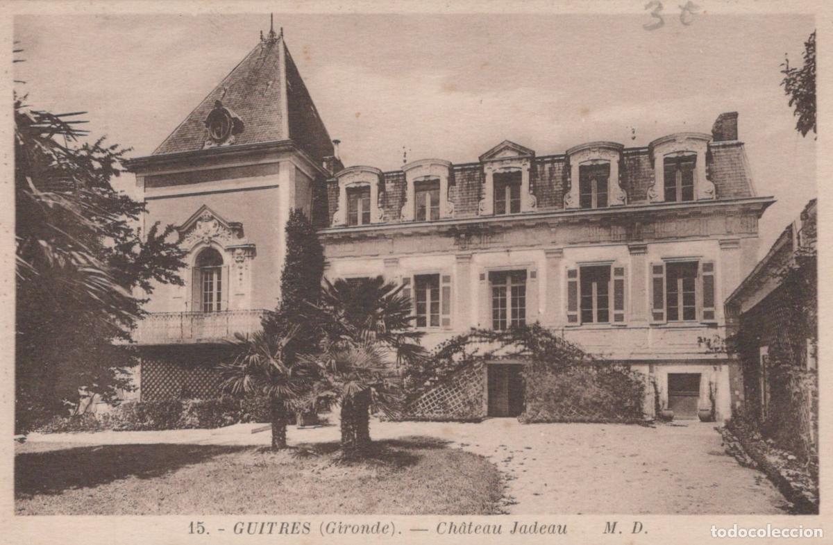 Postkarten: France Gu&icirc;tres Ch&acirc;teau Jadeau Architecture &Eacute;l&eacute;gante Unposted *YAB691