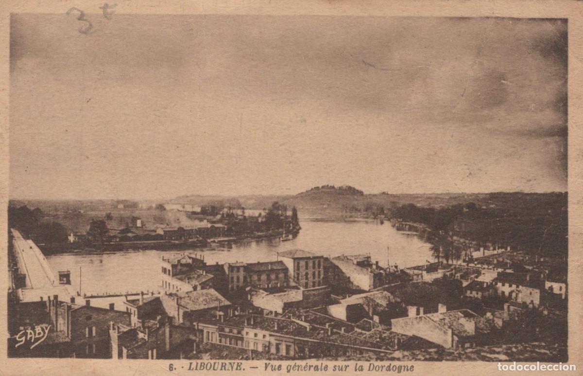 Postkarten: France Libourne Vue G&eacute;n&eacute;rale Dordogne Architecture *YAB976
