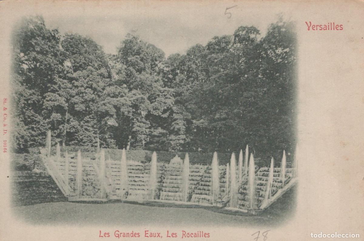 Postcards: France Versailles &Icirc;le de Grandes Eaux Rocailles Fontaine *YAB718