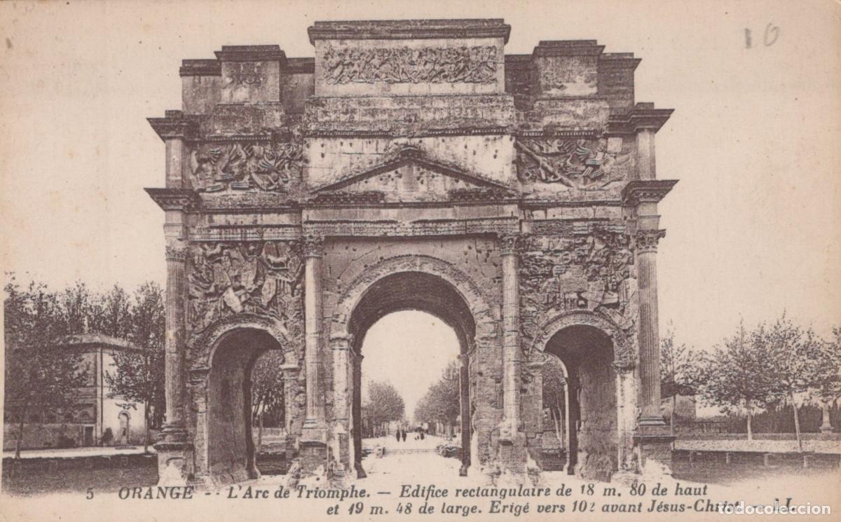 Postkarten: France Orange Provence Arc de Triomphe Architecture Romaine Avec *YAB721