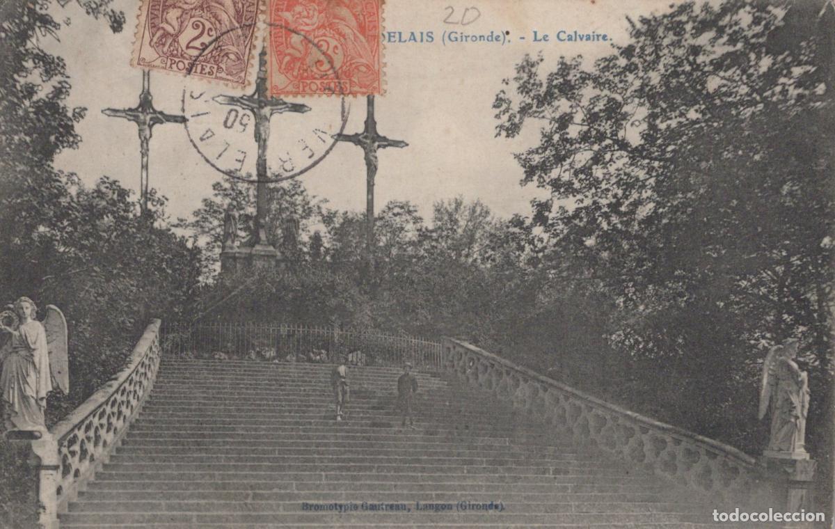 Postcards: France Verdelais Le Calvaire Escalier Monumental *YAB747