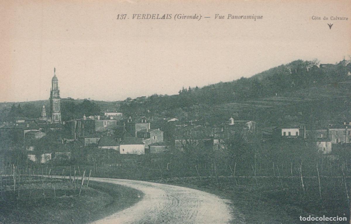Postcards: France Verdelais Vue Panoramique C&ocirc;te du Calvaire *YAB755