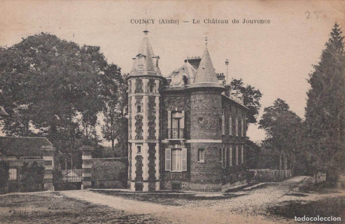 Postcards: France Coincy Le Ch&acirc;teau de Jouvence Architecture Historique *YAB767