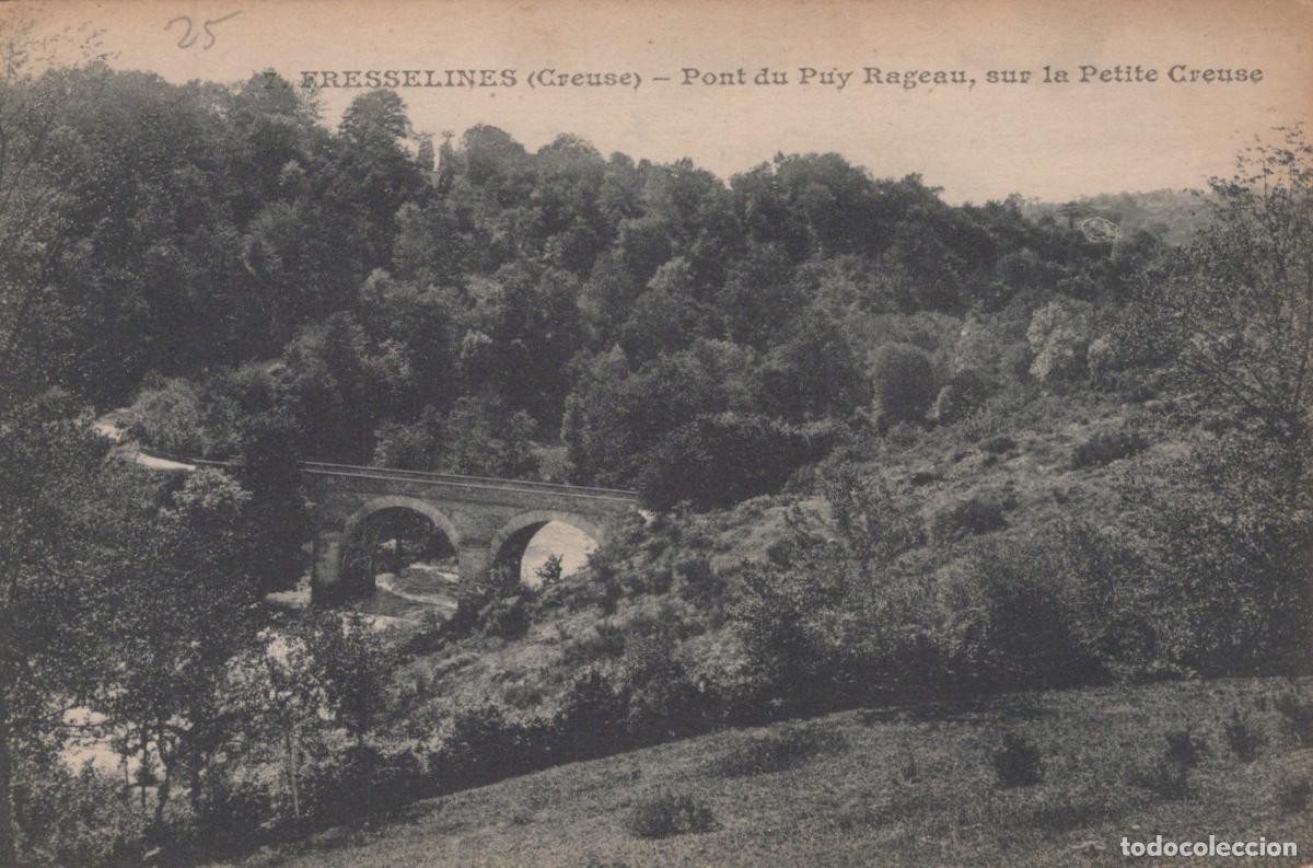 Postcards: France Fresselines Creuse Pont du Puy Rageau Paysage Unposted *YAB782