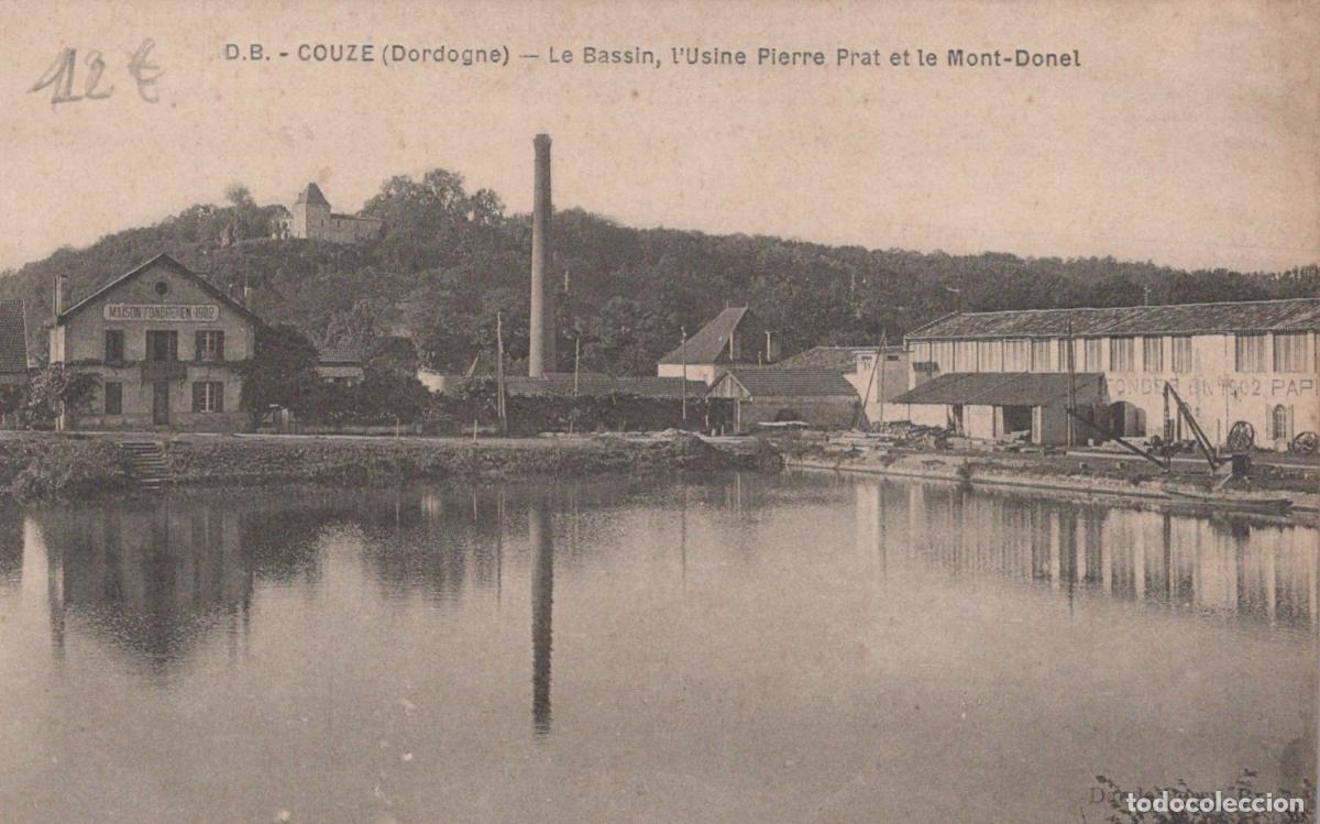 Postkarten: France Couze Paysage Industriel Usine Pierre Prat *YAB815