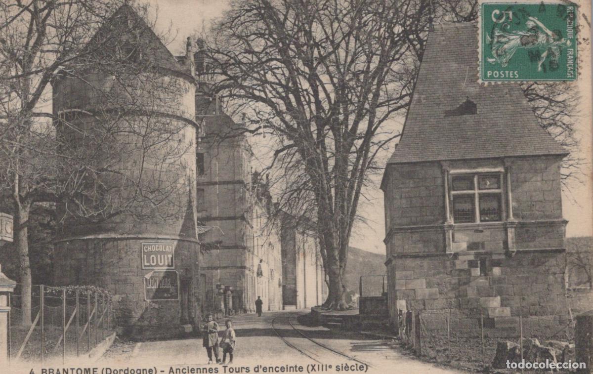 Postkarten: France Brantome Anciennes Tours D Enceinte Xiiie Si&egrave;cle *YAB822