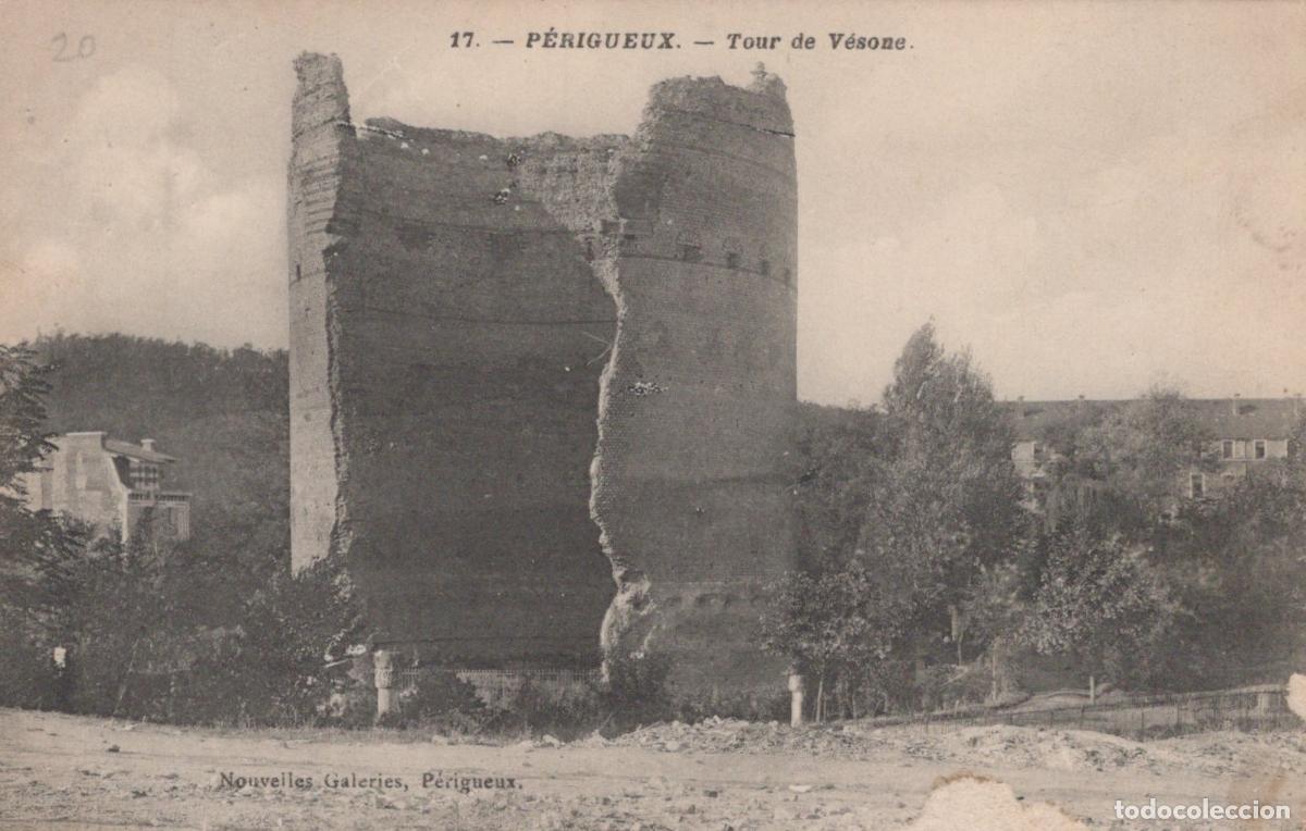Postcards: France P&eacute;rigueux Tour de V&eacute;sone Architecture Unposted *YAB855
