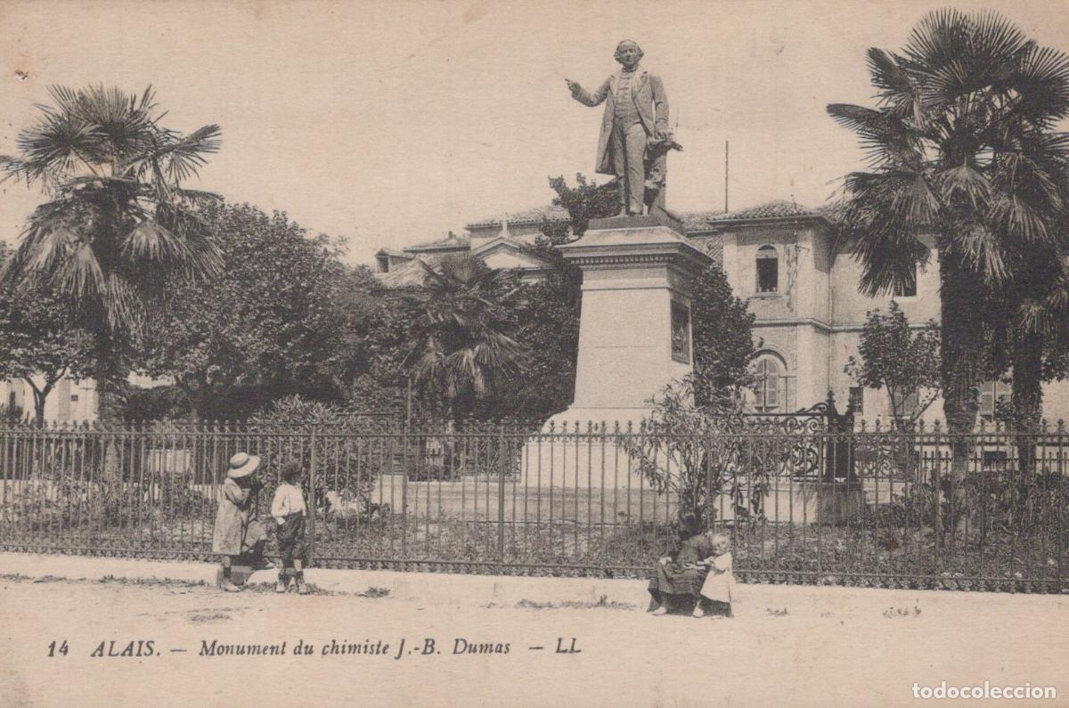 Postcards: France Al&egrave;s Monument J B Dumas Architecture *YAB867