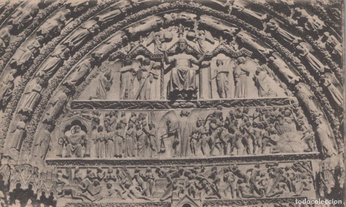 Postkarten: France Amiens Hauts de Cath&eacute;drale Notre Dame Jugement Dernier Post&eacute;e *YAB880