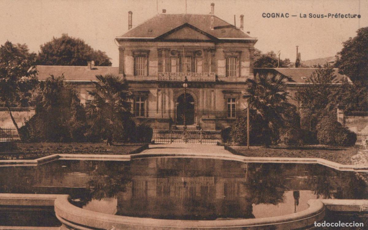 Postcards: France Cognac La sous Pr&eacute;fecture B&acirc;timent Officiel Unposted *YAB900