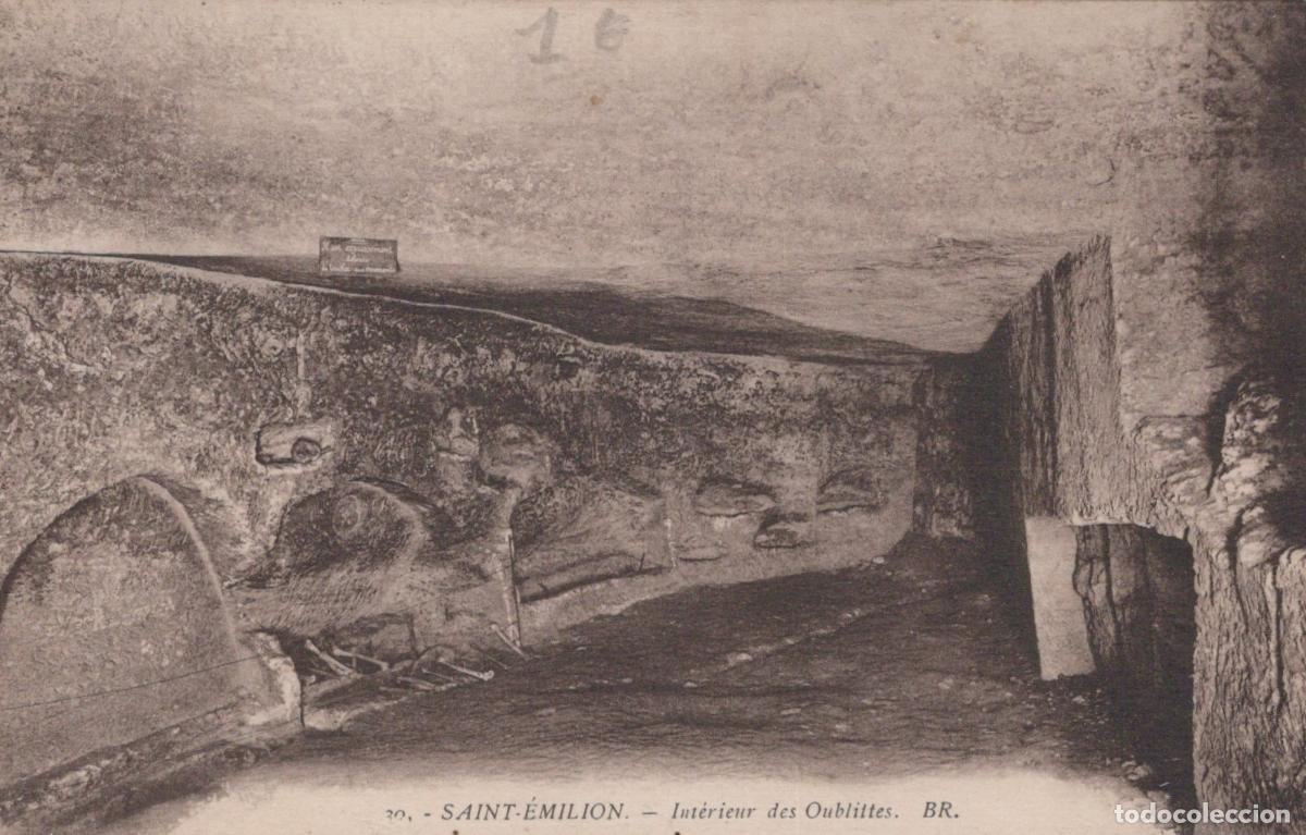 Postales: France Saint &Eacute;milion Int&eacute;rieur Oubliettes Souterraines Un Unposted *YAB950