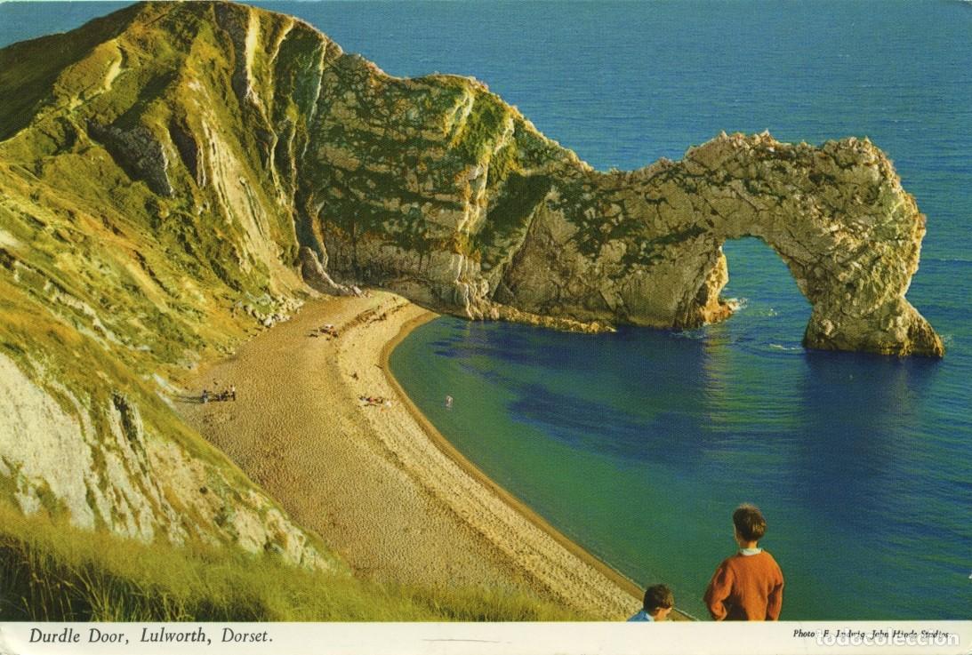 Postales: N&ordm; 3BM94-DURDLE DOOR, LULWORTH, DORSET. England. Escrita en 1969. ED. JOHN HINDE