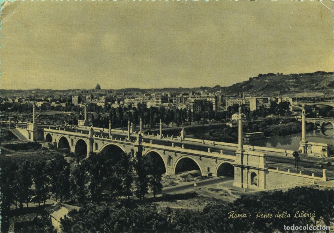 Postales: ROMA. Italia. Puente de la Libertad. Sin circular. ED. CESARE CAPELLO