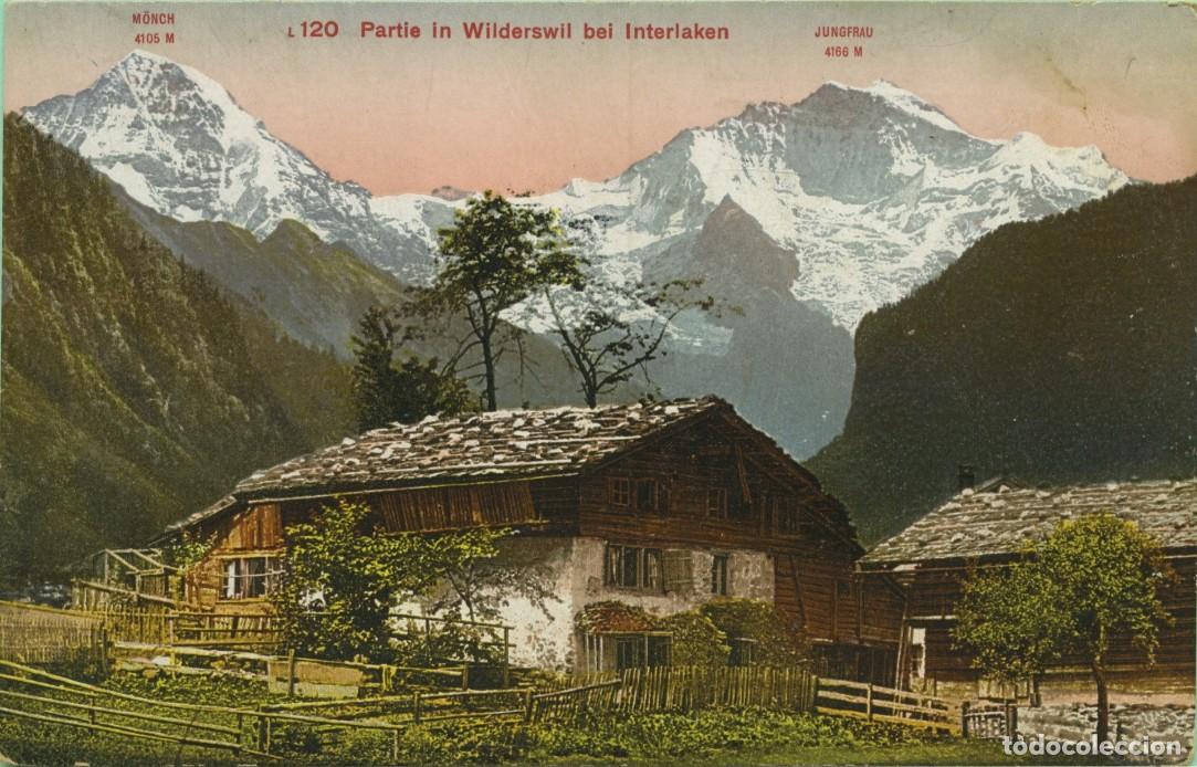 Postales: N&ordm; 120-MUNICH. Alemania. Fiesta del 120 aniversario en Wilderswill en Interlaken. Sin circular.