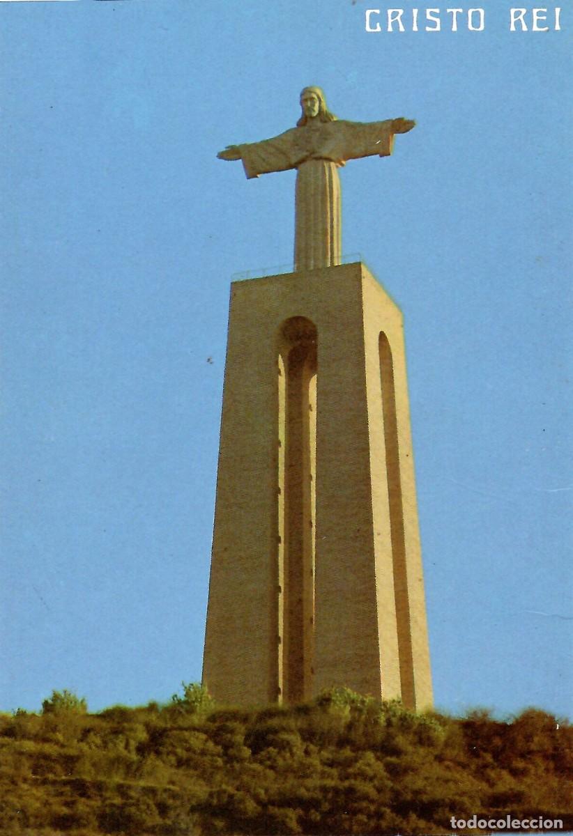 Postales: LISBOA. Portugal. Monumento a Cristo Rei. Sin circular. EDI&Ccedil;AO GRAPEMAR