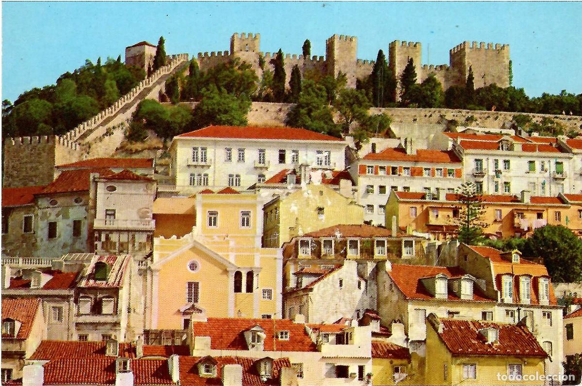 Postales: LISBOA. Portugal. Castelo de S. Jorge. Sin circular. EDI&Ccedil;AO GRAPEMAR