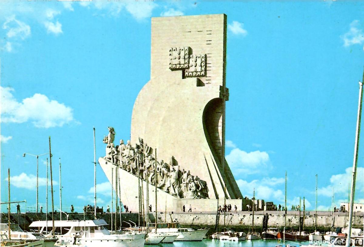 Postales: LISBOA. Portugal. Monumento dos Descobrimentos. Sin circular. EDI&Ccedil;AO GRAPEMAR