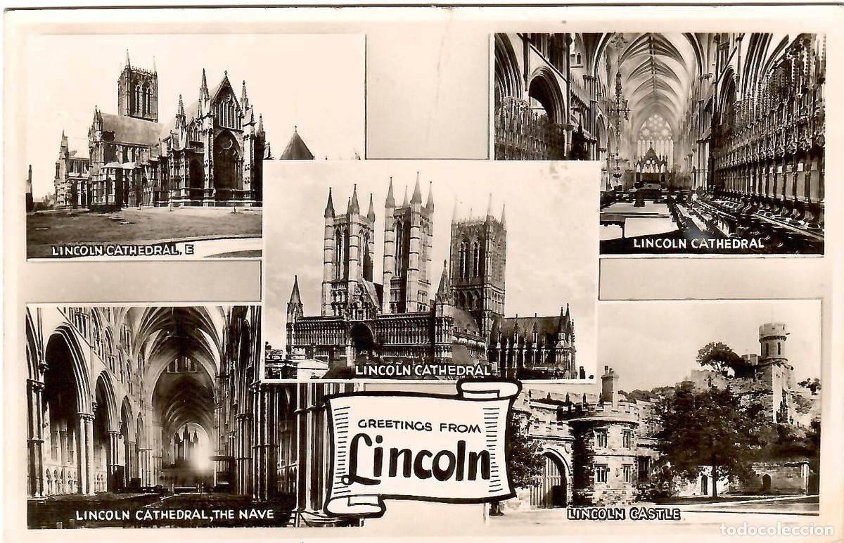 Postales: LINCOLN. Reino Unido. Diversos aspectos. Sin circular. ED. GRAPHIC STUDIOS