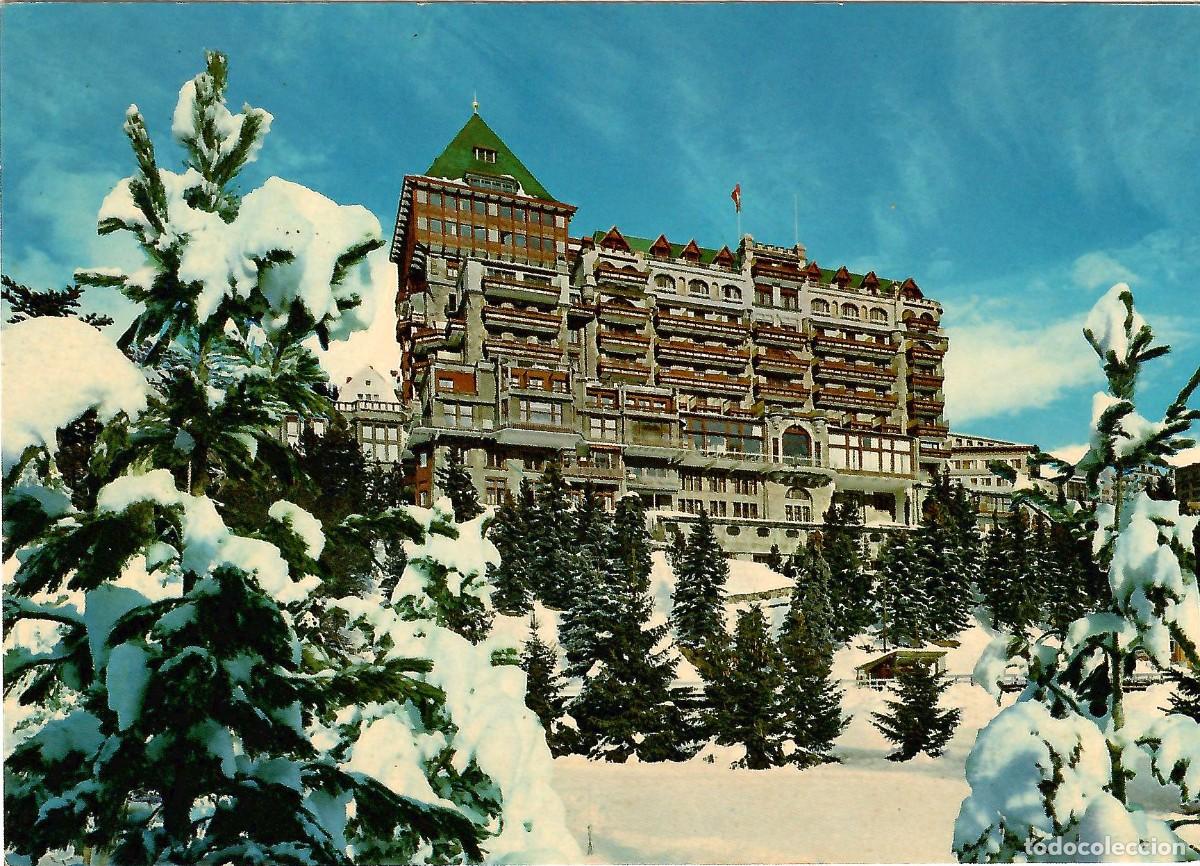 Postales: N&ordm; 6031-ST. MOITZ. Hotel Palace. Suiza. Sin circular. ED. ORELL F&Uuml;SSLI