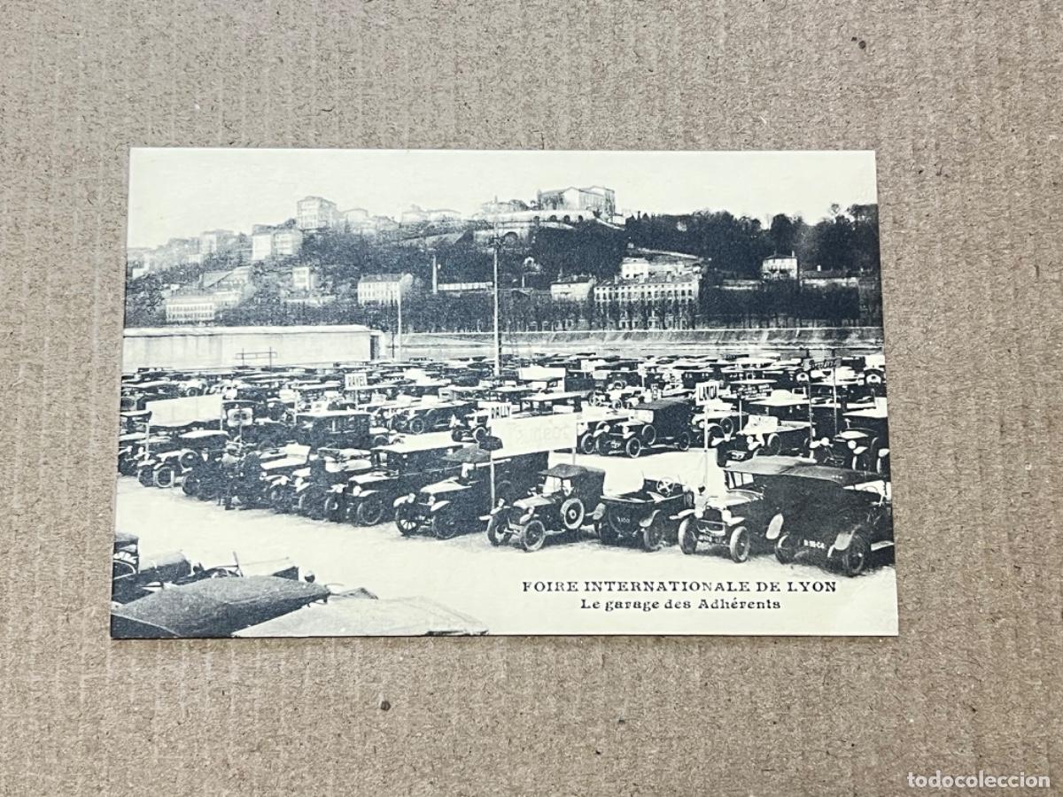 Postkarten: Postal FOIRE INTERNATIONALE DE LYON Le Garage des Adh&egrave;rents