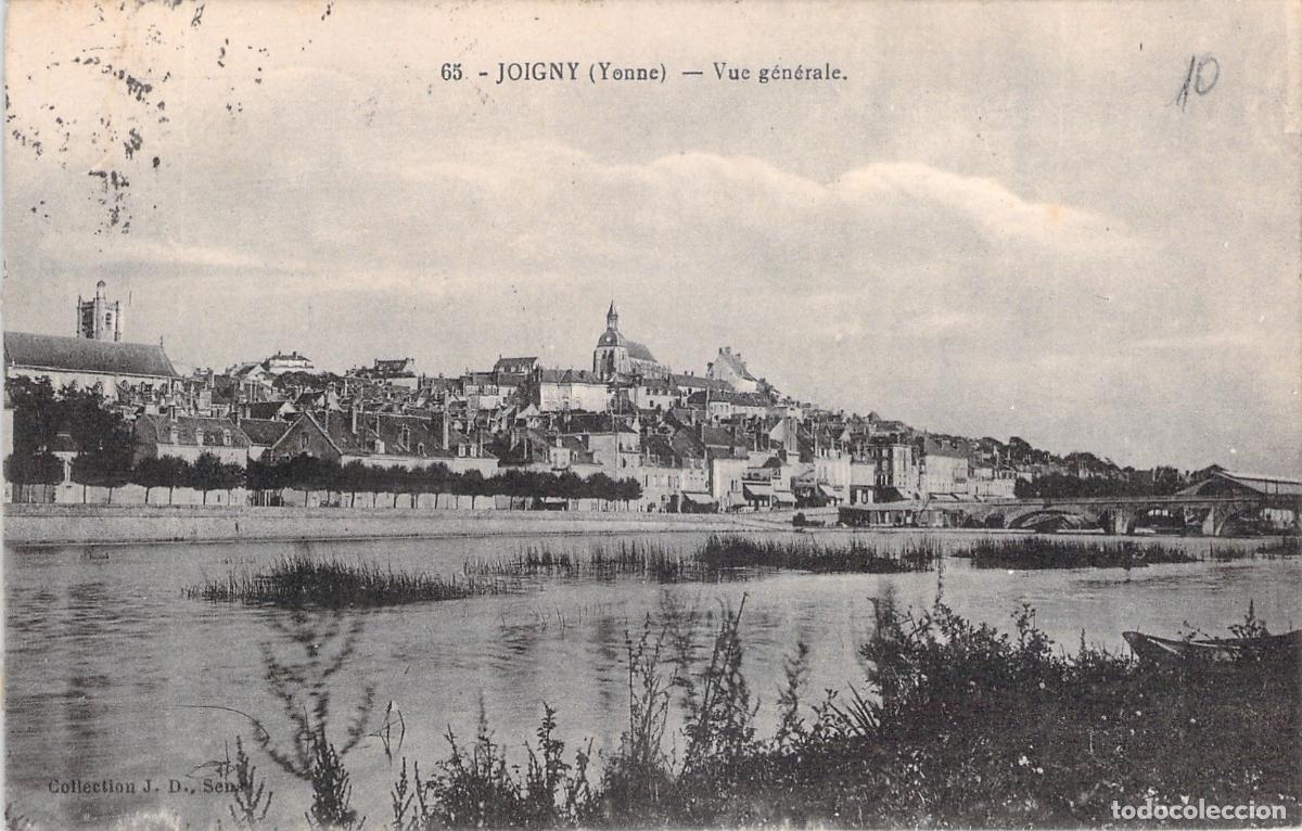 Postais: Postal de Joigny Yonne vista general Francia