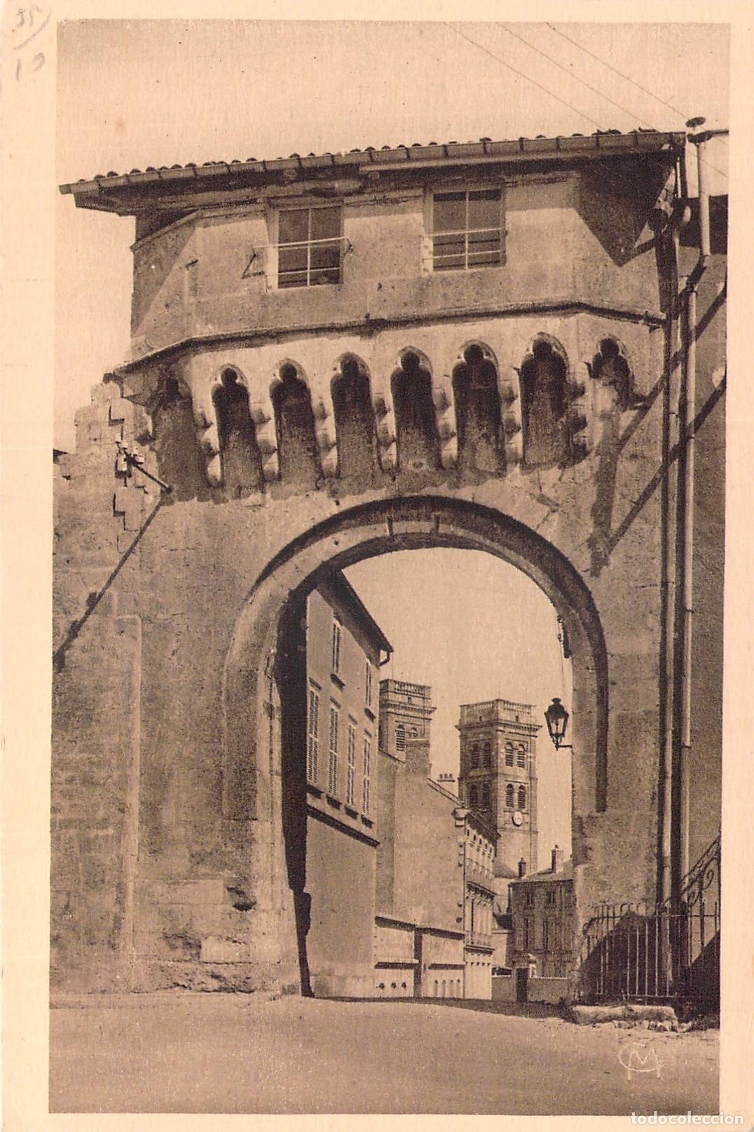 Postkarten: Postal de la Porte Ch&acirc;tel en Verdun, Francia