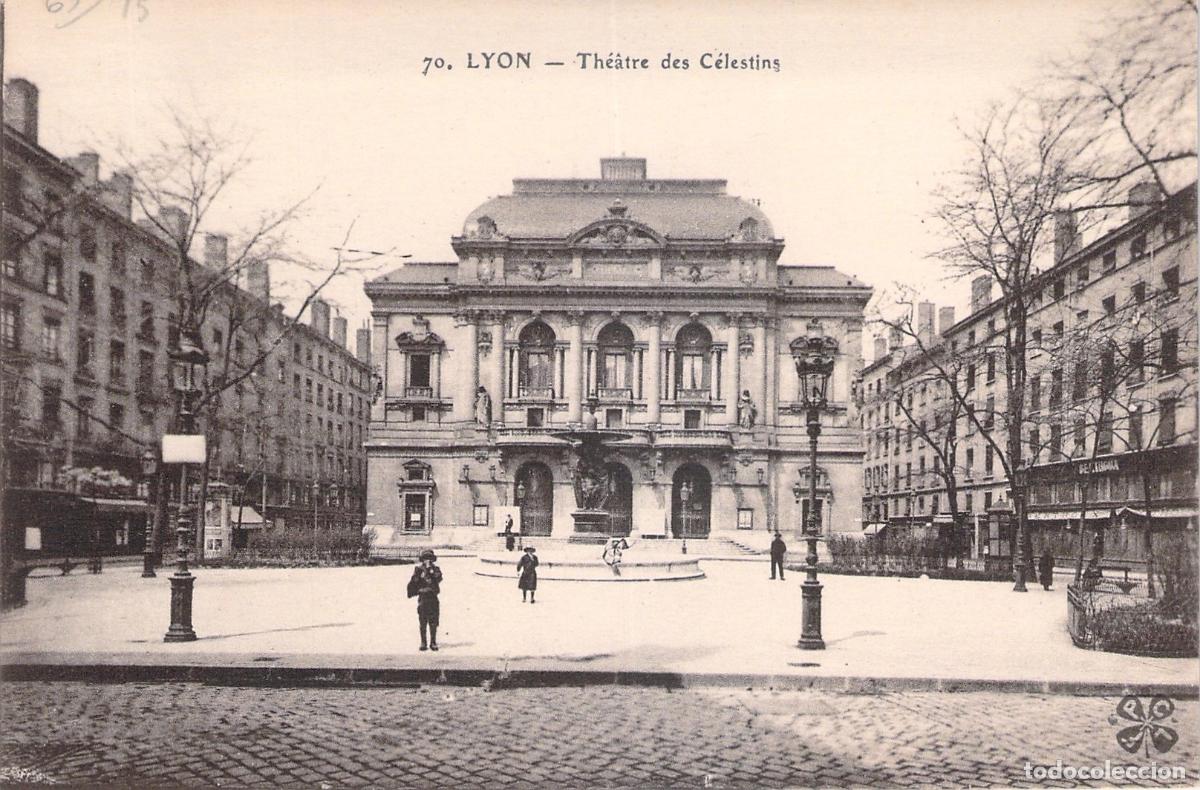 Postales: Postal de Lyon, Th&eacute;&acirc;tre des C&eacute;lestins