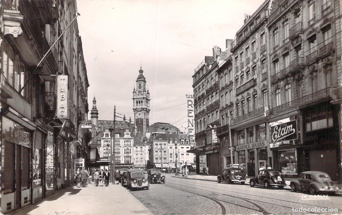 Cartes Postales: Postal de la Rue Nationale en Lille, Francia