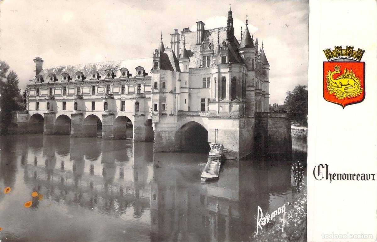 Cartes Postales: Postal Castillo de Chenonceau Capilla y Cabinet Vert Francia