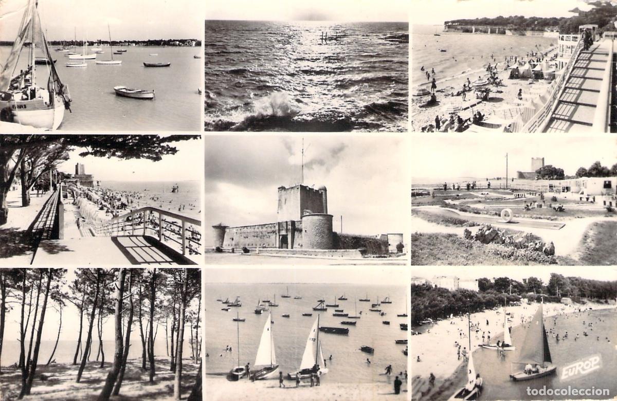 Cartes Postales: Postal de vistas m&uacute;ltiples de Fouras, costa de Francia