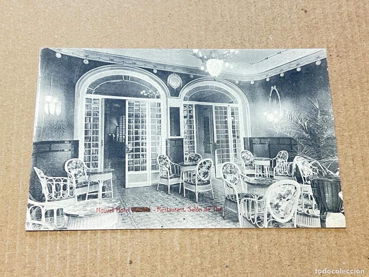 Postkarten: Postal NOUVELLE HOTEL RESTAURANT SALON DE THE