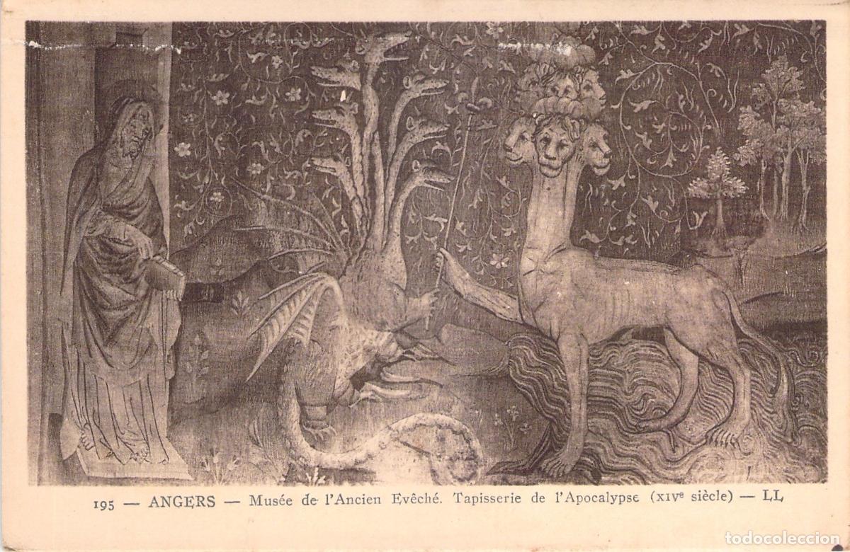 Postais: Postal de la Tapicer&iacute;a del Apocalipsis en el Museo de Angers