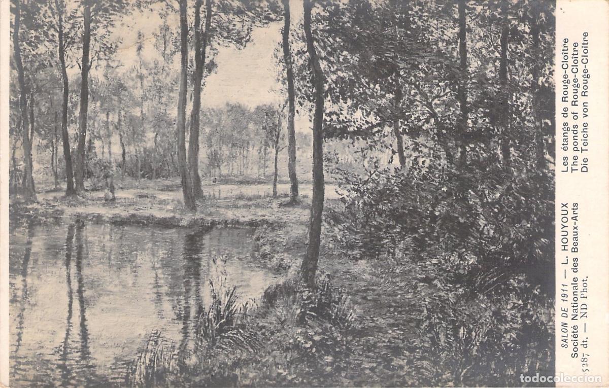Postais: Postal de los estanques de Rouge-Cloitre