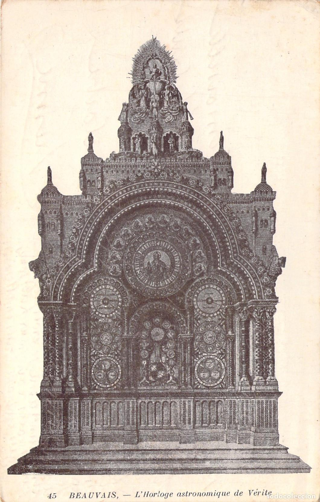 Cartoline: Postal del Reloj Astron&oacute;mico de la Catedral de Beauvais