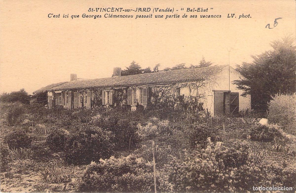 Cartes Postales: Postal de la casa de Georges Clemenceau en Saint-Vincent-sur-Jard