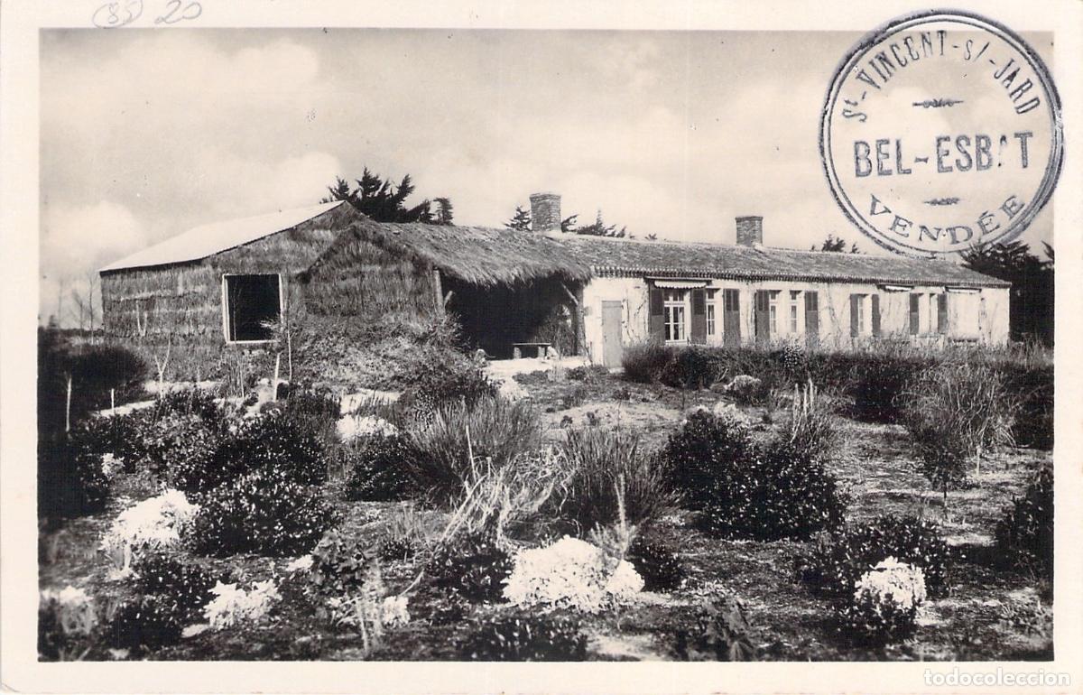 Postcards: Postal de la casa de Georges Clemenceau en St. Vincent-sur-Jard