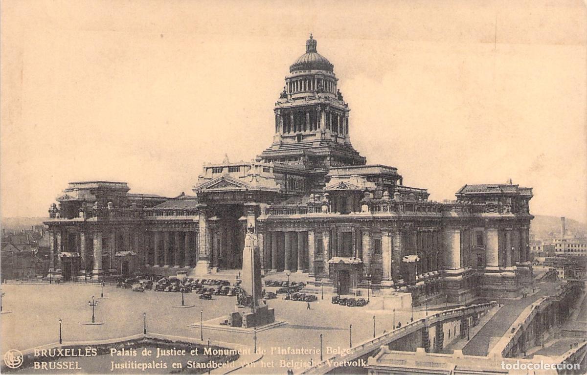 Postcards: Postal de Bruselas Palacio de Justicia y Monumento a la Infanter&iacute;a