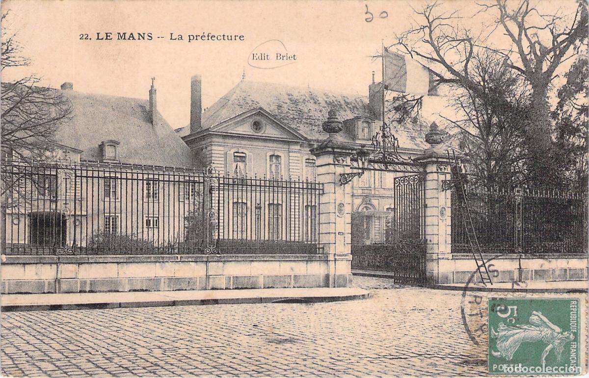 Postales: Postal de Le Mans, La Prefectura, Francia