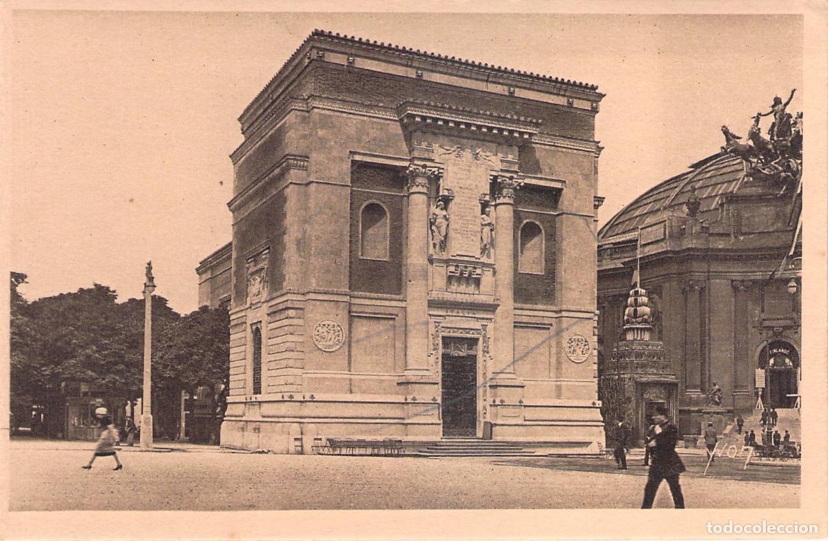 Postkarten: Postal del Pabell&oacute;n Nacional Italiano en la Exposici&oacute;n Internacional de Par&iacute;s