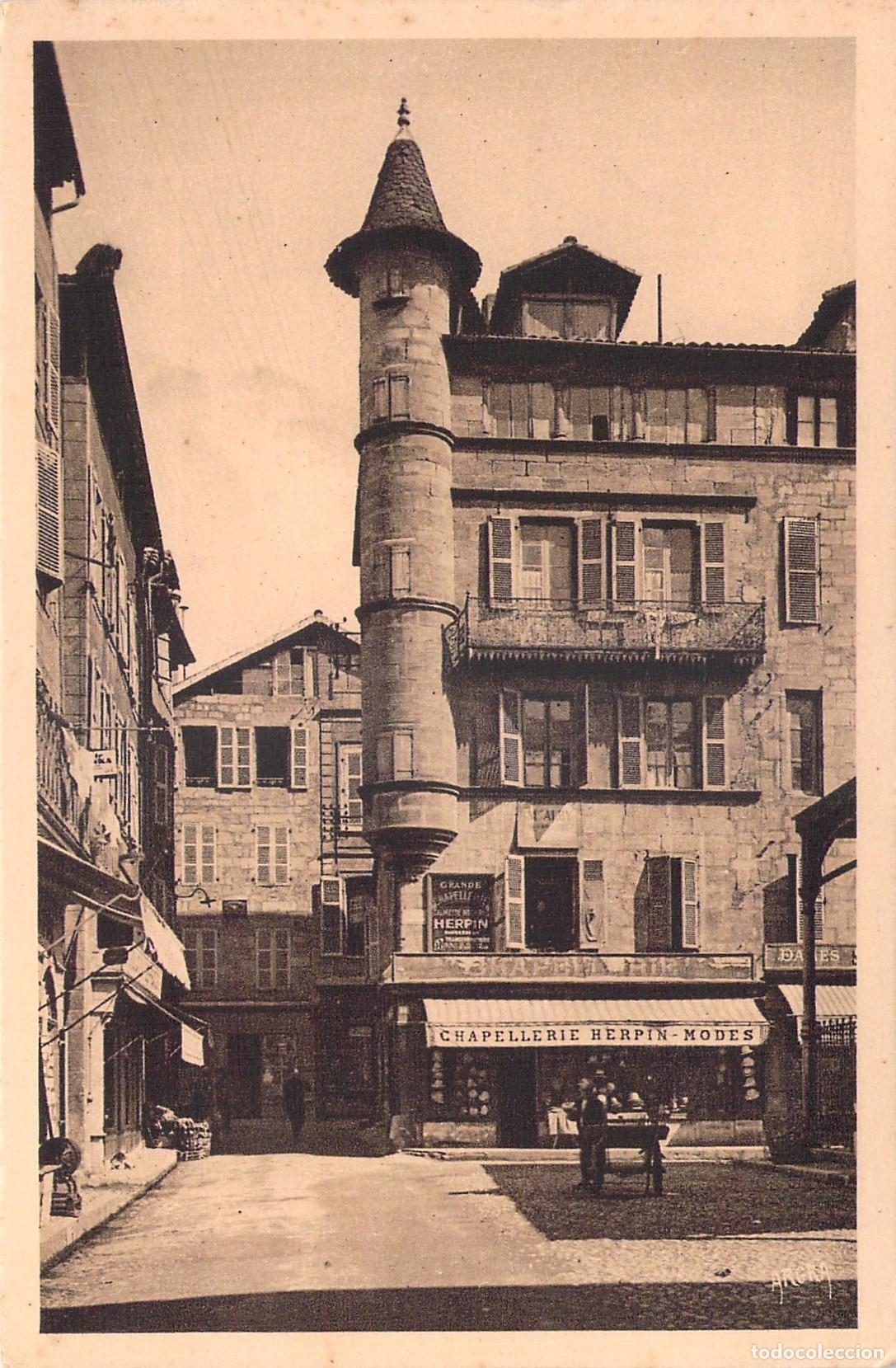Postales: Postal de Figeac Francia Maison Sisteron arquitectura