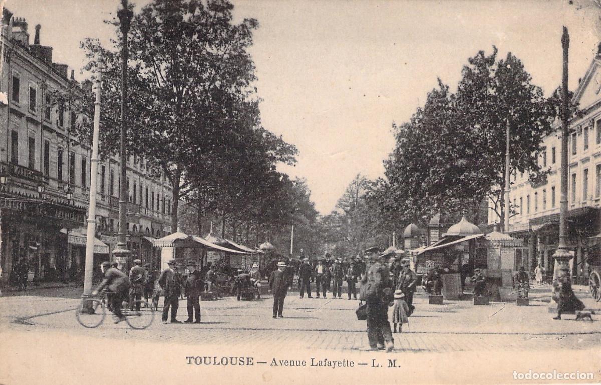 Postales: Postal de Avenue Lafayette en Toulouse, Francia