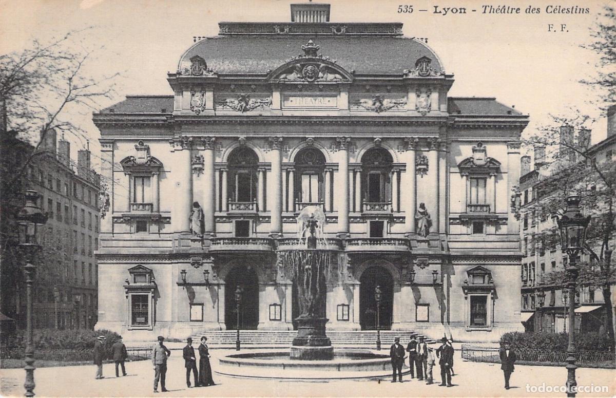 Postales: Postal de Lyon: Th&eacute;&acirc;tre des C&eacute;lestins
