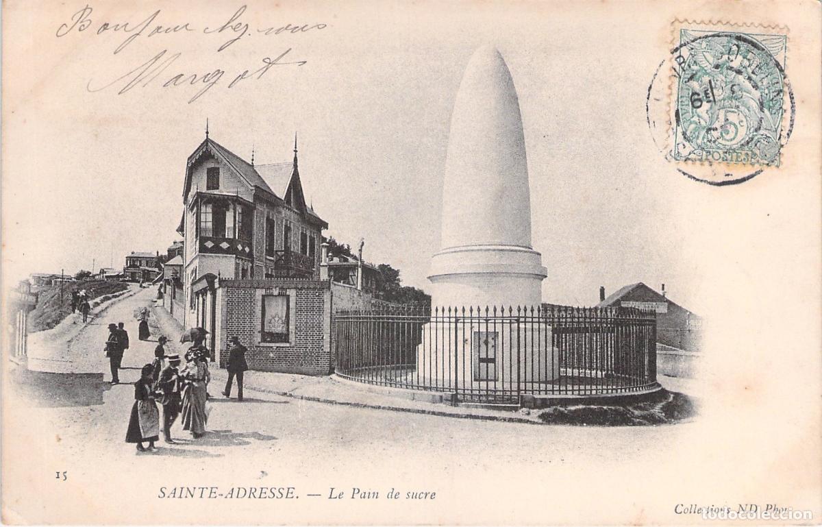 Postales: Postal de Le Pain de Sucre en Sainte-Adresse Francia