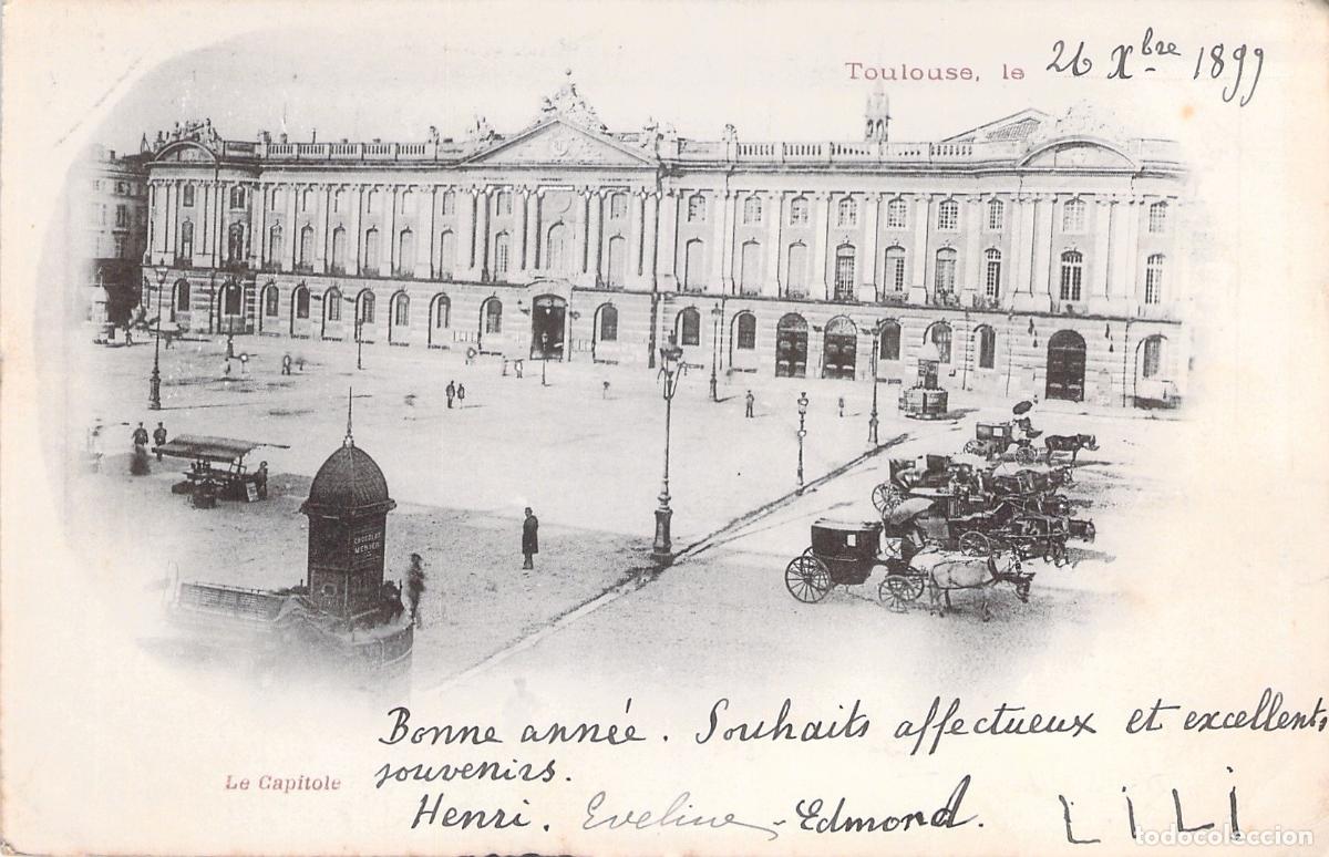 Postales: Postal de Le Capitole en Toulouse Francia