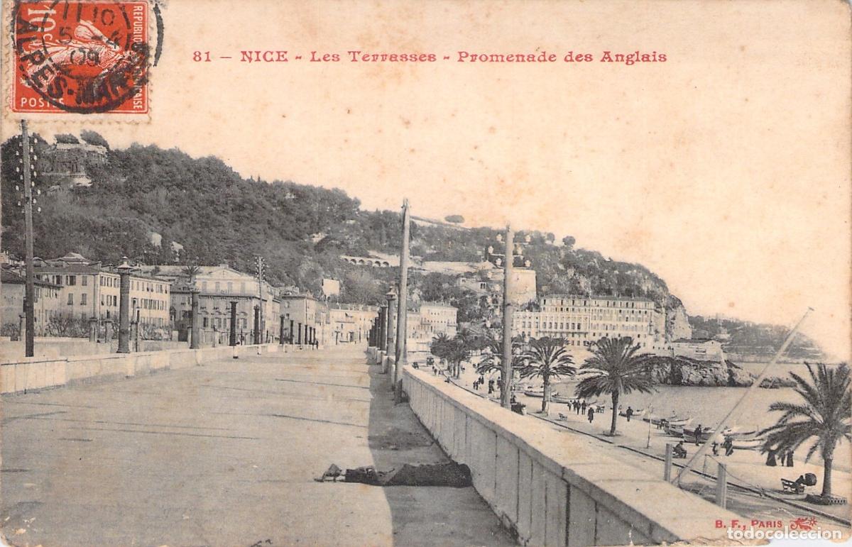 Postales: Postal de Niza Les Terrasses Promenade des Anglais