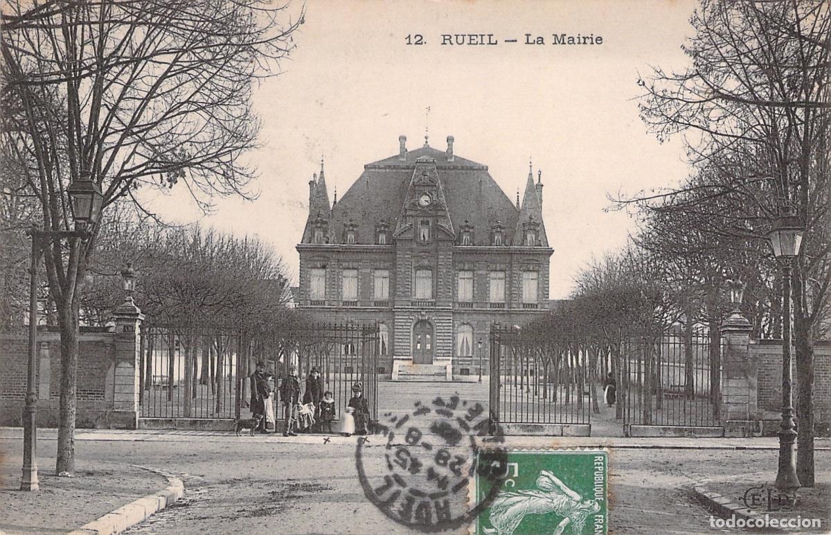 Postales: Postal de Rueil, Francia, vista del Ayuntamiento