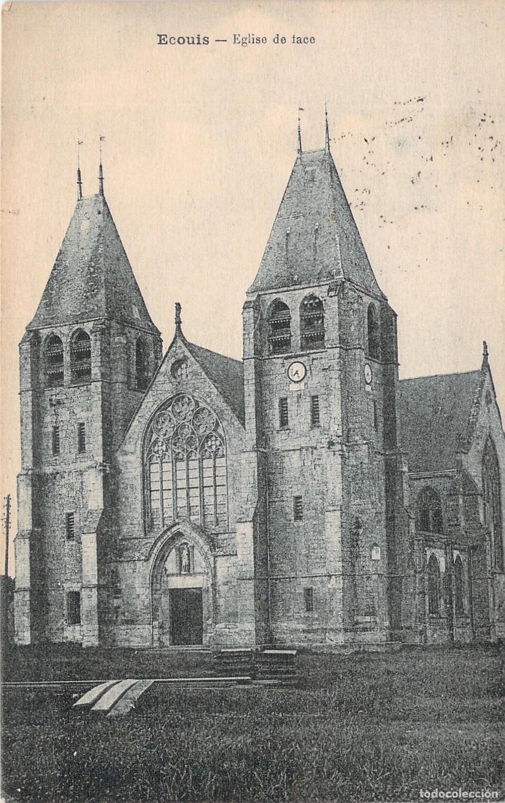 Cartes Postales: Postal de la Iglesia de Ecouis en Francia