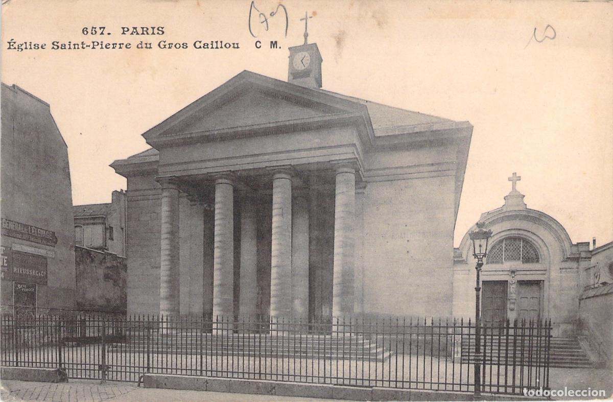 Postales: Postal de la Iglesia Saint-Pierre du Gros Caillou en Par&iacute;s