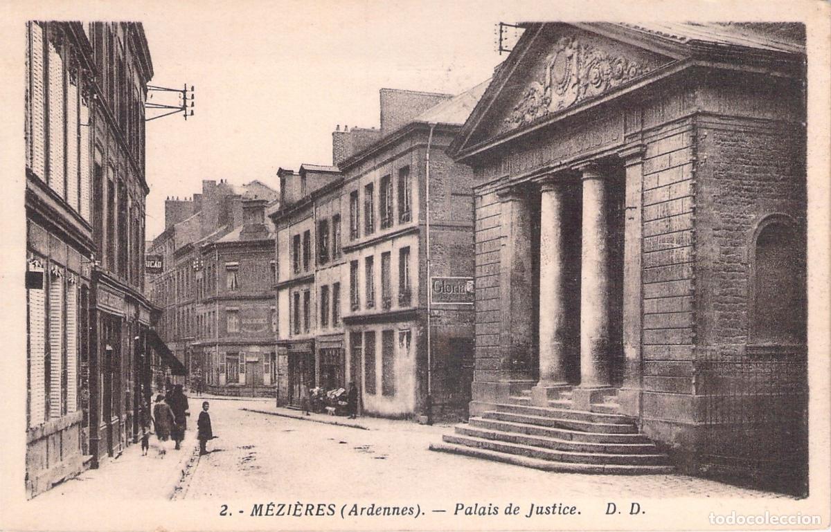 Postales: Postal de Mezieres Ardennes Palacio de Justicia