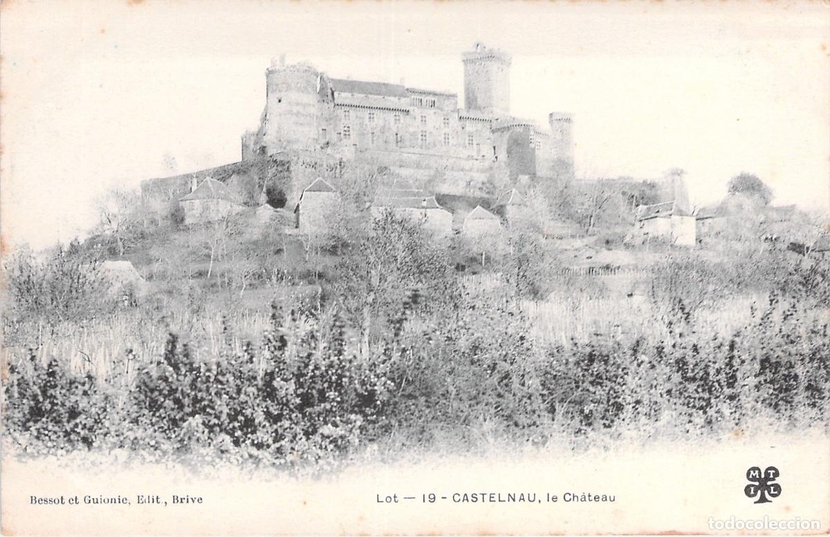 Postales: Postal de Castillo de Castelnau en Francia